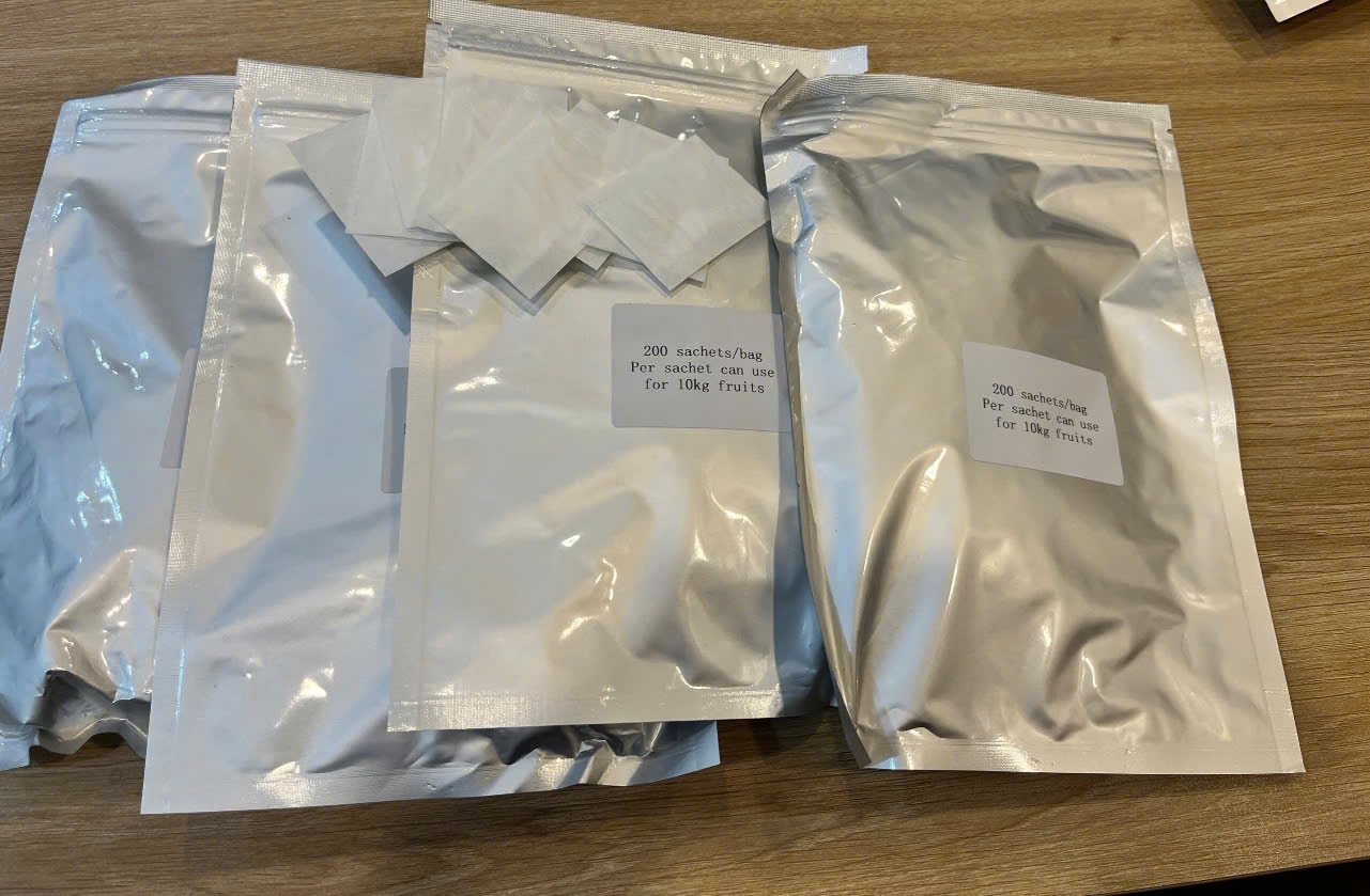 Gói giữ tươi trái cây ( 1-MCP)