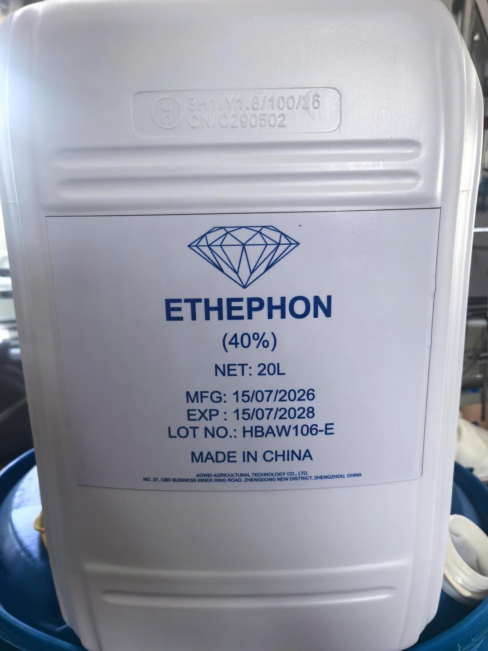 Ethephon (hàm lượng 40% SL) dạng lỏng